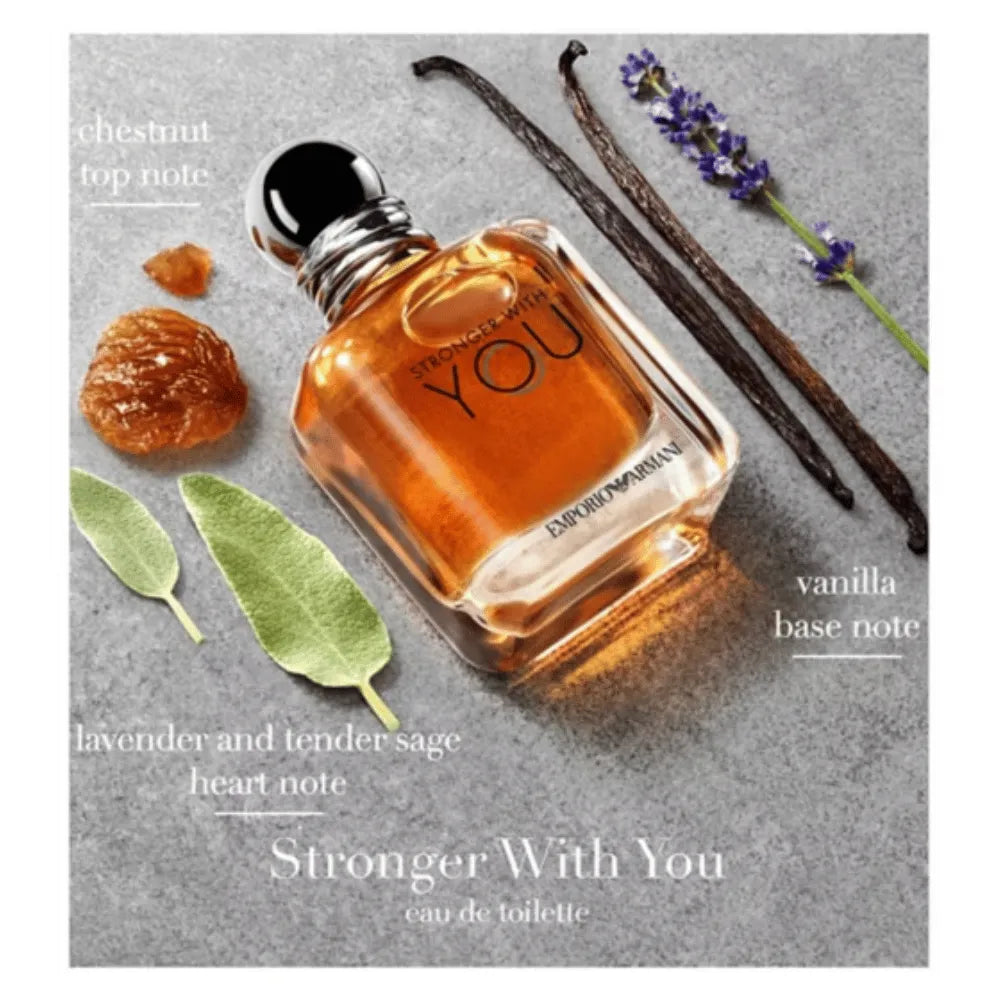 Armani Stronger With You Mens 50ml Edt Spray