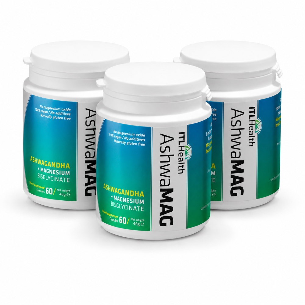 AshwaMAG + Magnesium Bisglycinate - 3 Month Supply