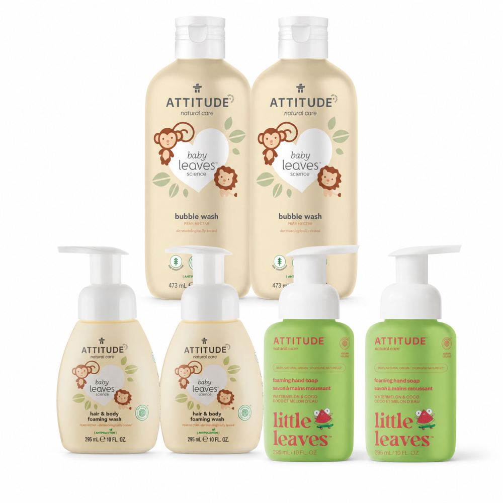 Attitude Baby & Little Leaves bottle bundle
