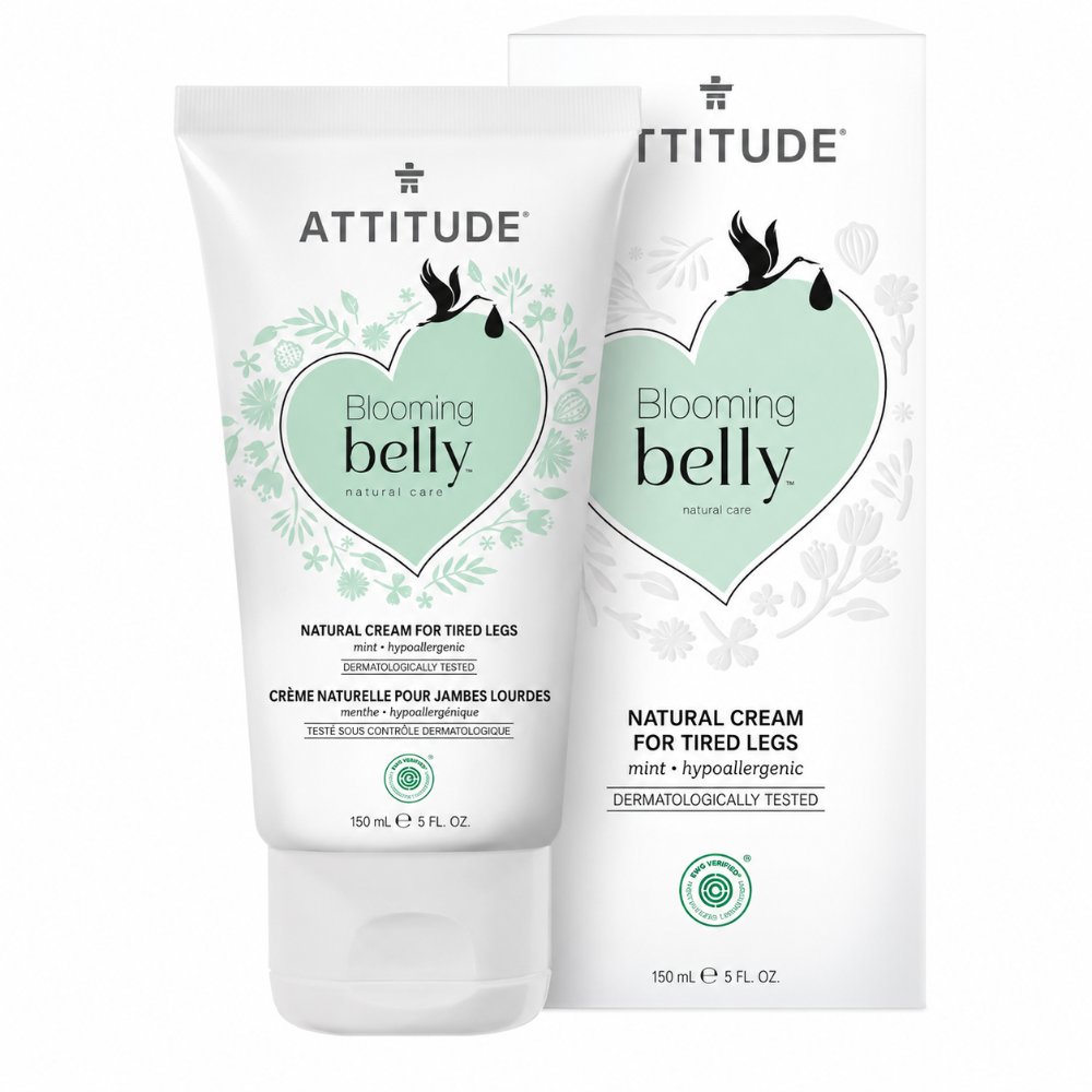 Attitude Blooming Belly Pregnancy Cream For Tired Legs - 150ml