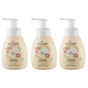 Attitude Pear Nectar Baby Shampoo and Foaming Body Wash 295ml x 3 Pack