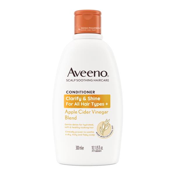 Aveeno Clarify and Shine Apple Cider Vinegar Conditioner - 300ml