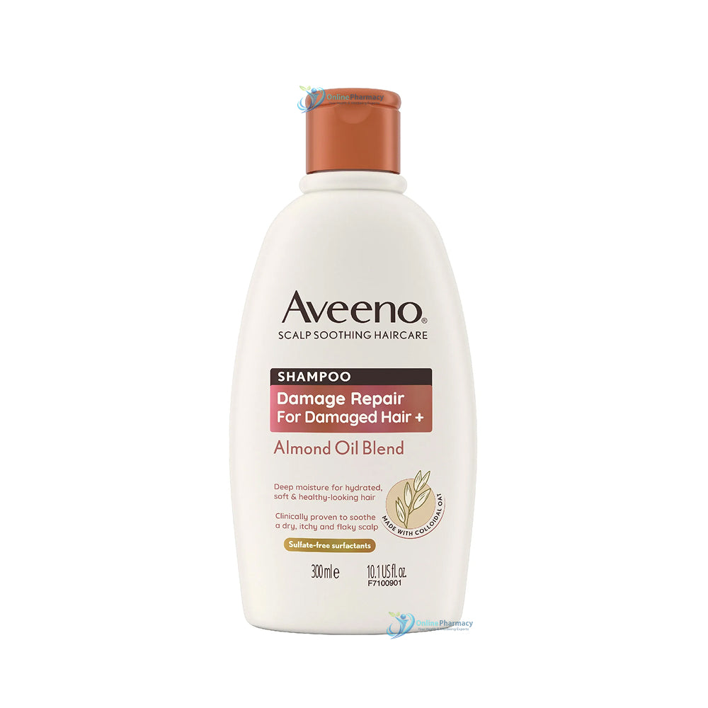 Aveeno Damage Repair Almond Oil Shampoo - 300ml