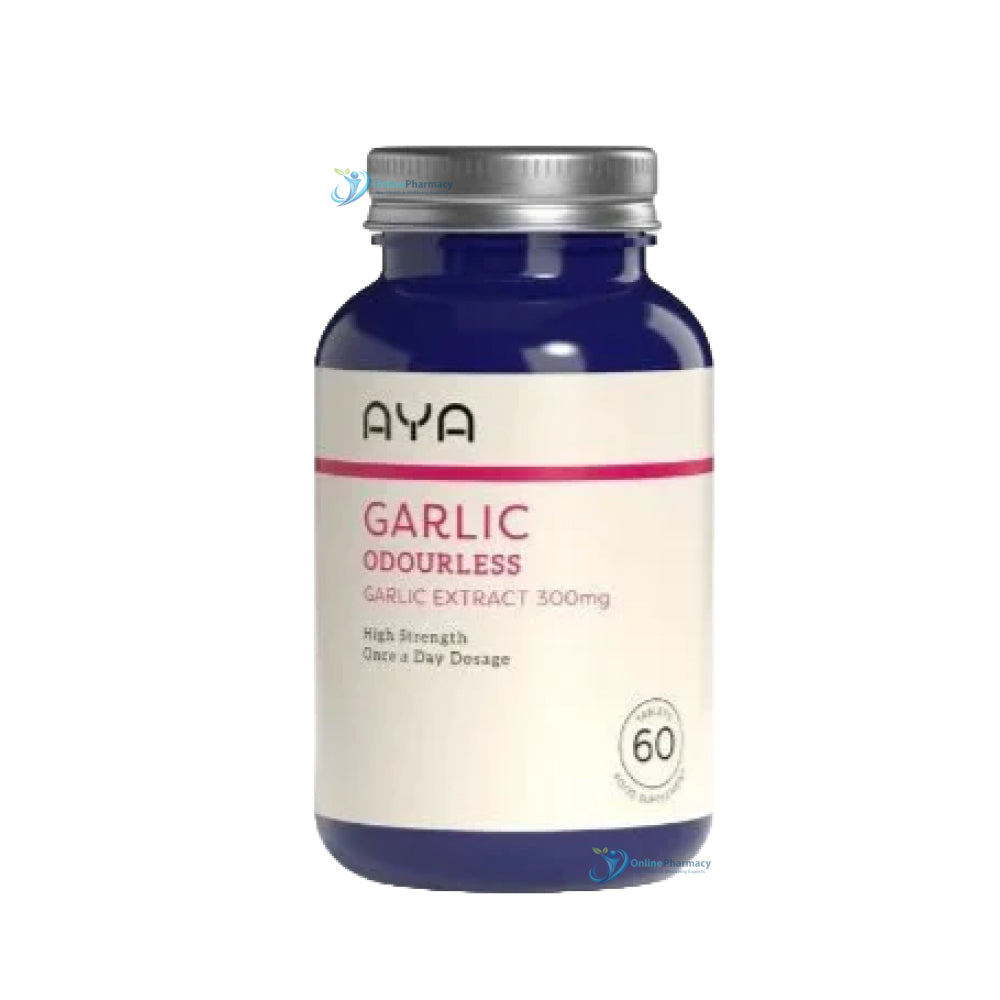 Aya Odourless Garlic - 60 Capsules