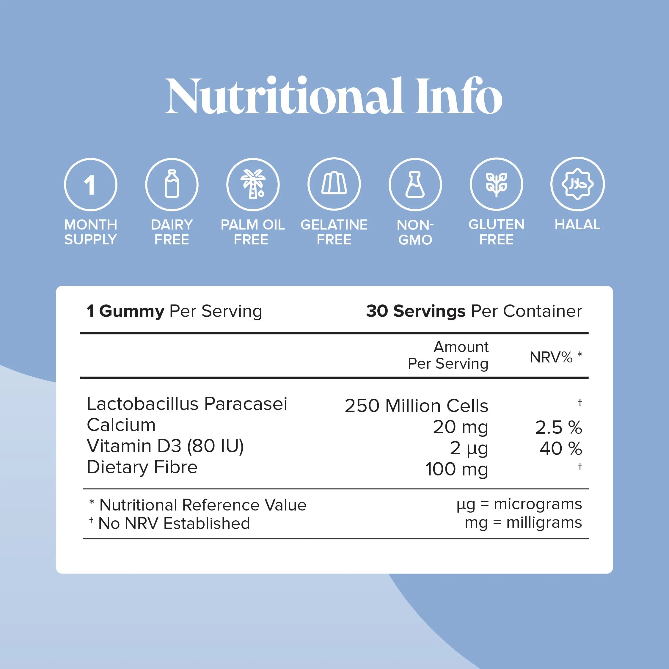 Novomins Kids Probiotic Gummies - 30 Pack
