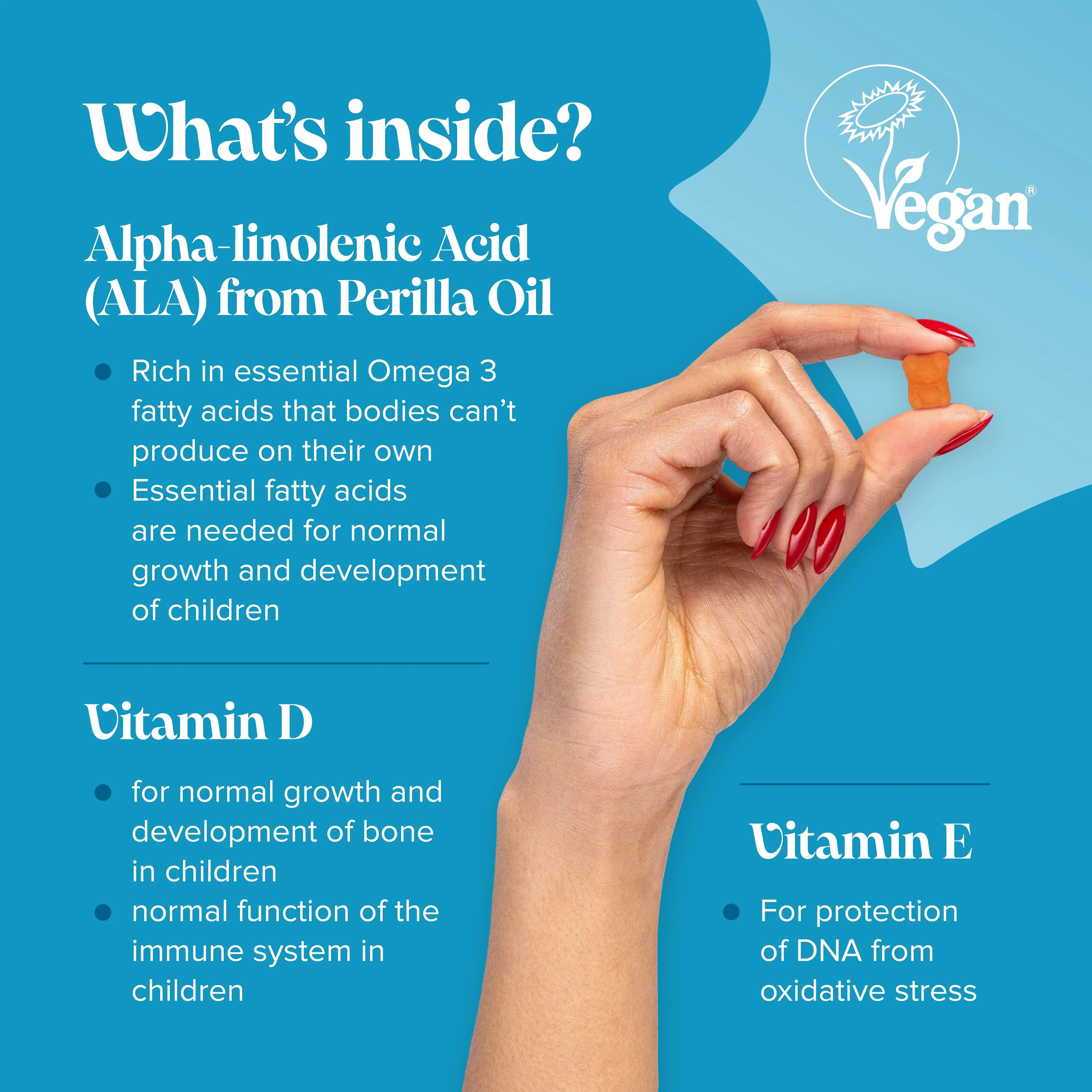 Novomins Kids Omega 3-6-9 Gummies - 30 Pack