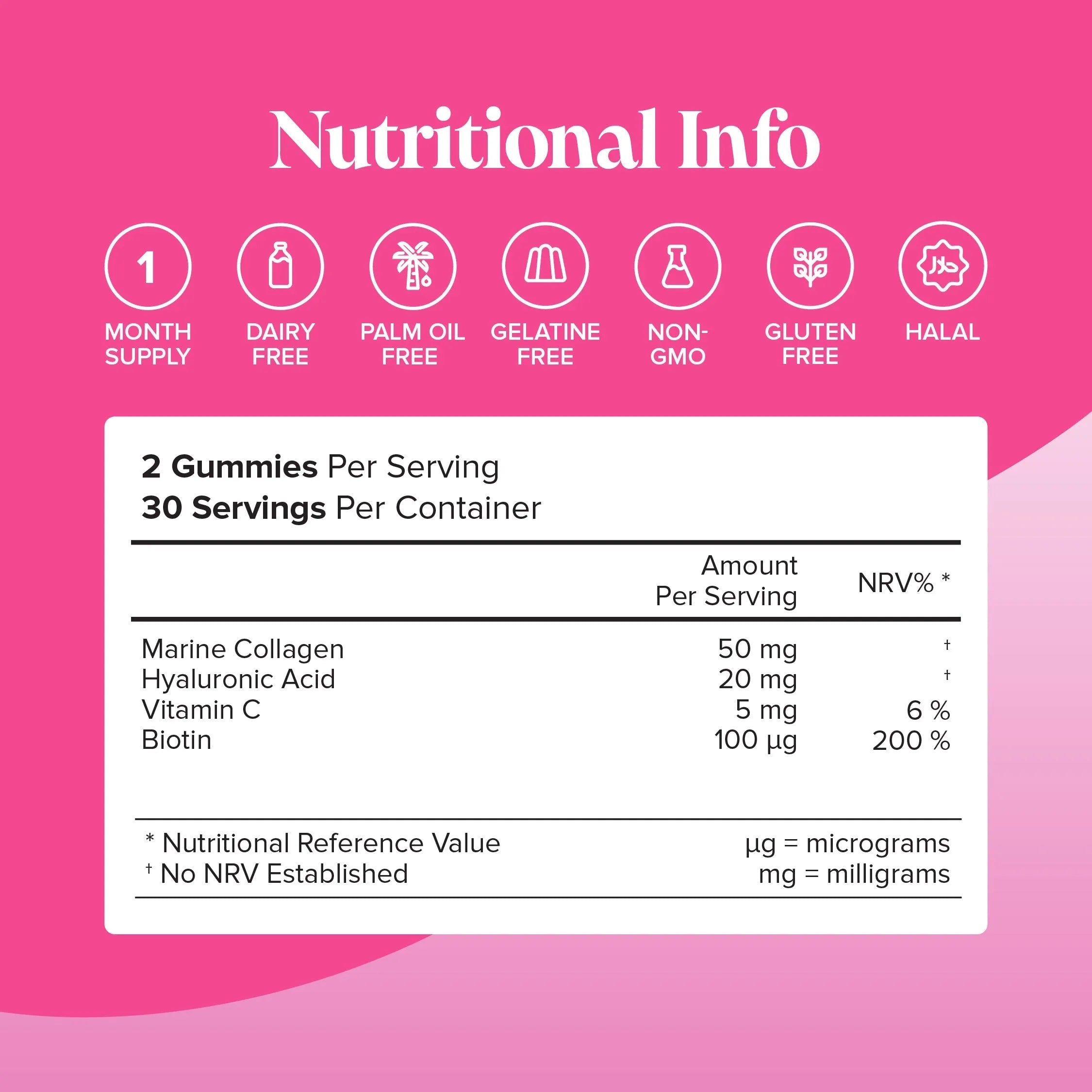 Novomins Collagen Sugar-Free Gummies - 60 Pack