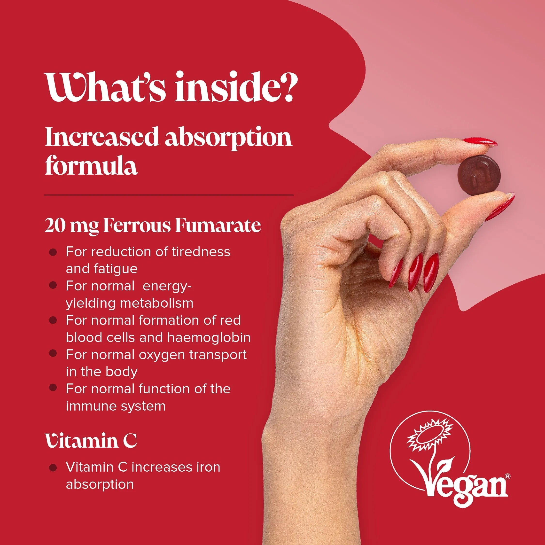 Novomins Iron Sugar-Free Gummies - 60 Pack