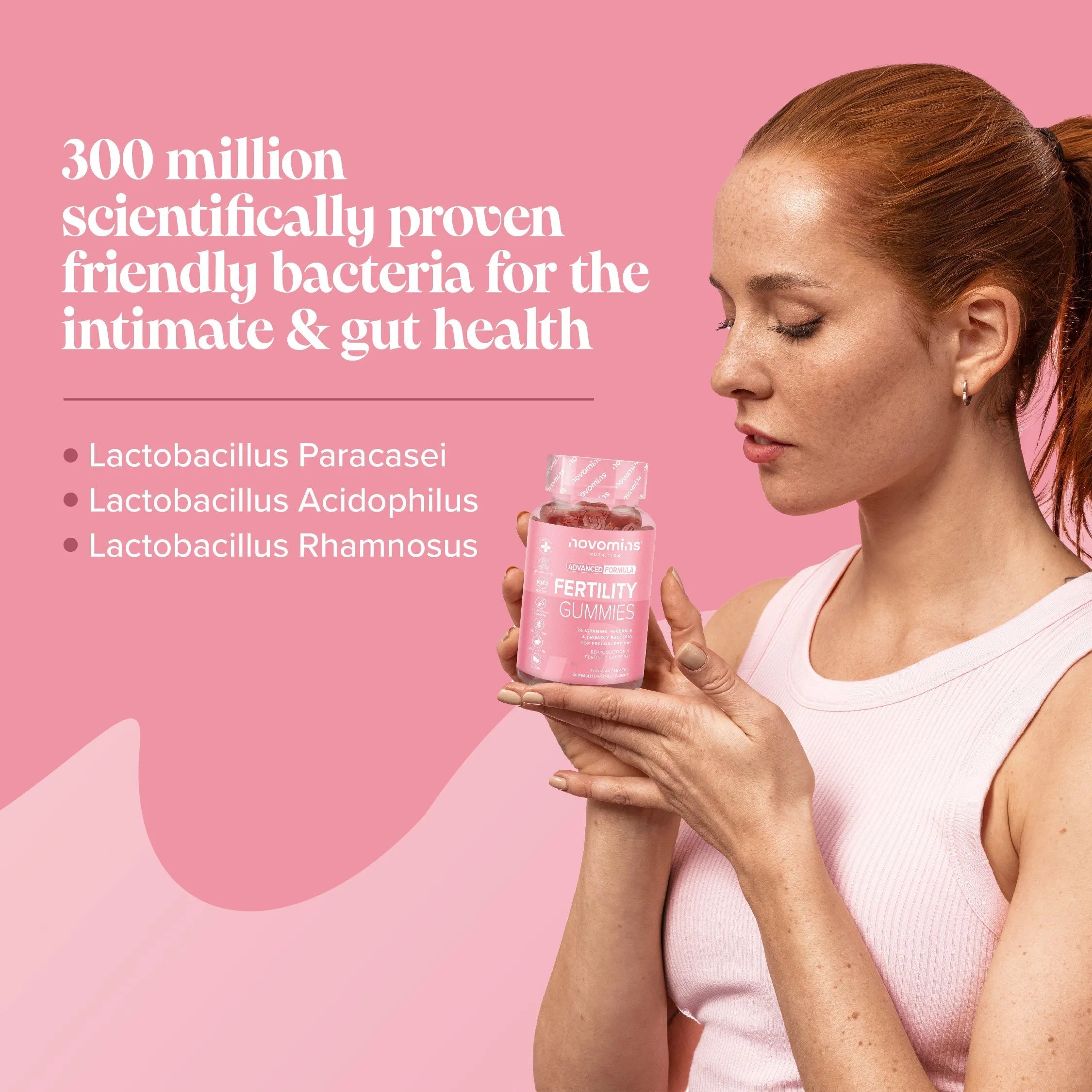 Novomins Fertility Gummies - 60 Pack