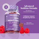 Novomins Night Time Gummies (5HTP Free) - 60 Pack