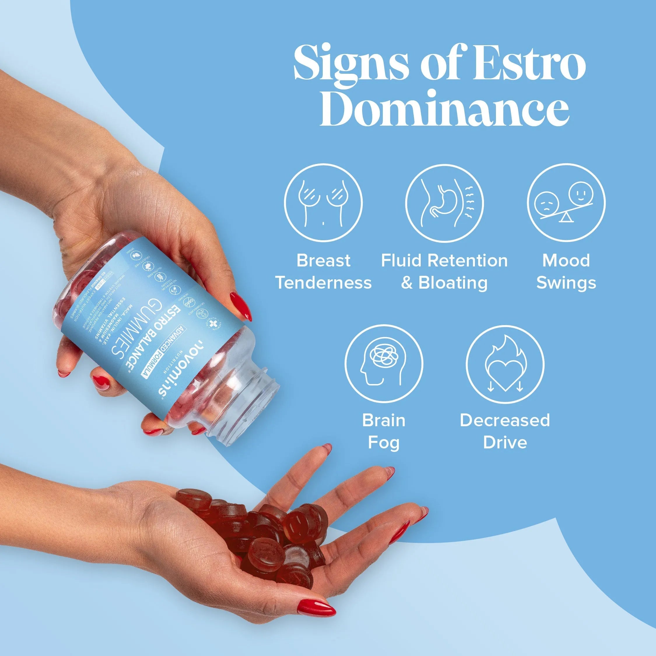 Novomins Estro Balance Gummies - 60 Pack
