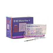 BD MicroFine+ 0.5ml Insulin Syringe with 30G x 8mm Needles - 100 Pack