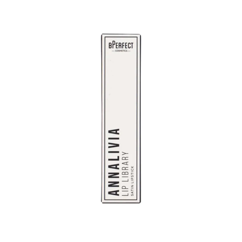 Bperfect Annalivia Lip Library Satin Lipstick