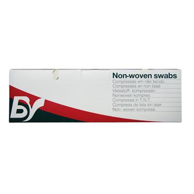 BV Non Sterile Non Woven Swabs 10cm x 10cm - 50 x 5 Pack