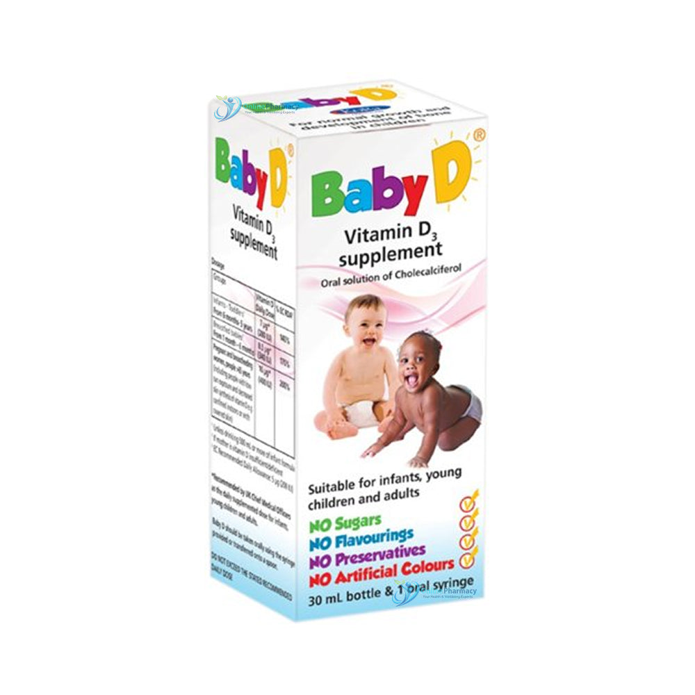 BabyD3 Vitamin D Drops - 30ml