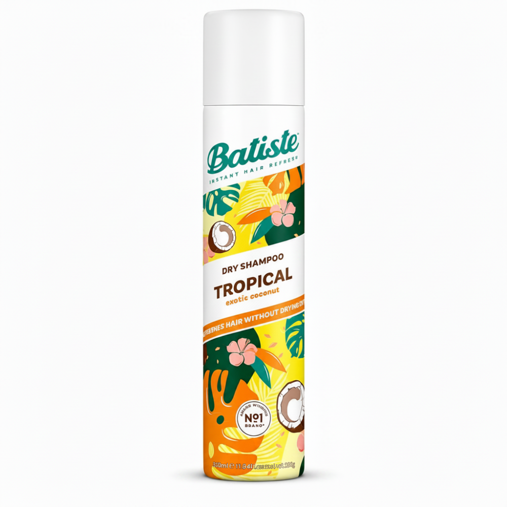 Batiste Tropical Dry Shampoo - 350ml