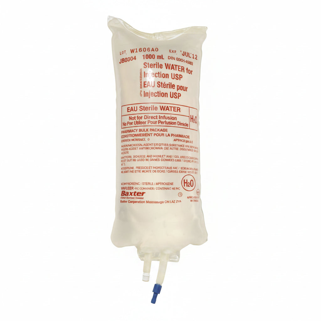 Baxter Sterile Water Pour-On Bag - 1L