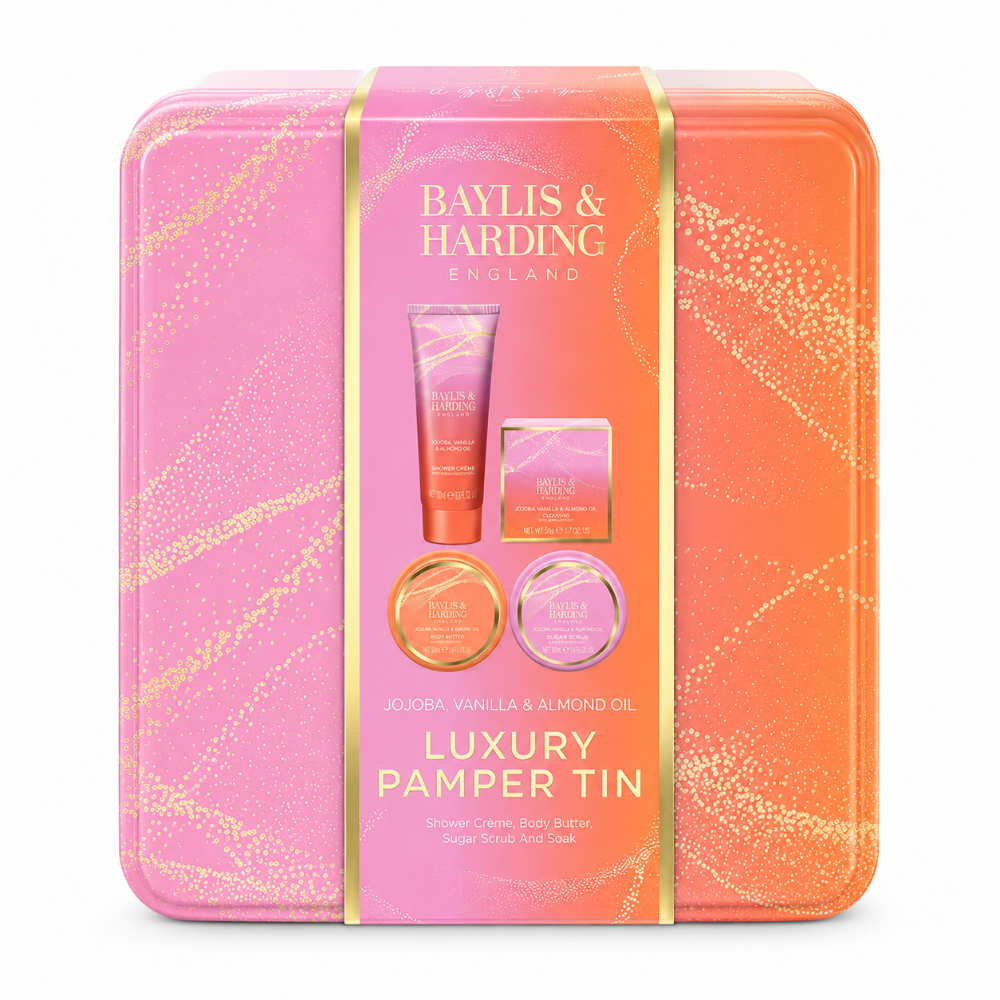 Baylis & Harding Jojoba, Vanilla & Almond Oil Pamper Tin