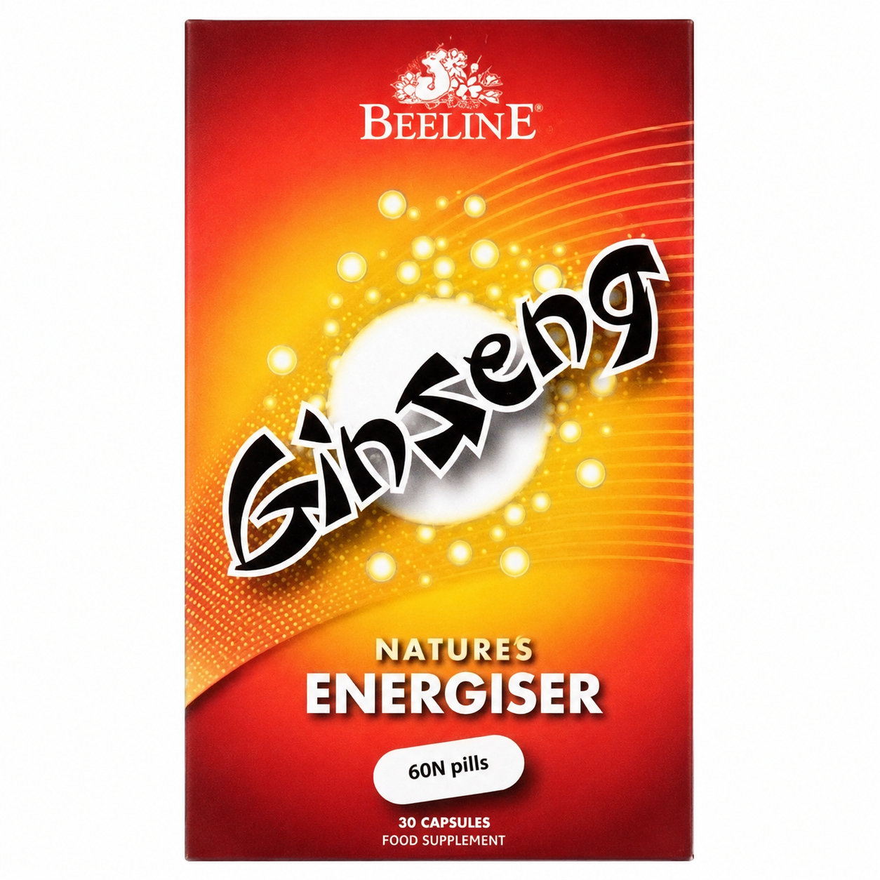 Beeline Ginseng Capsules 30's - Natures Energizer