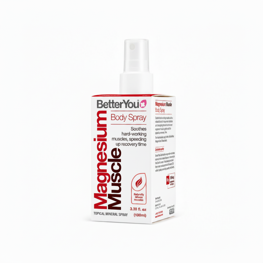BetterYou Magnesium Muscle Body Spray - 100ml