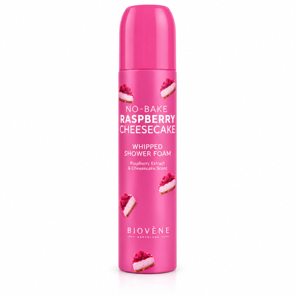 Biovene No-Bake Raspberry Cheesecke Whipped Shower Foam 250ml