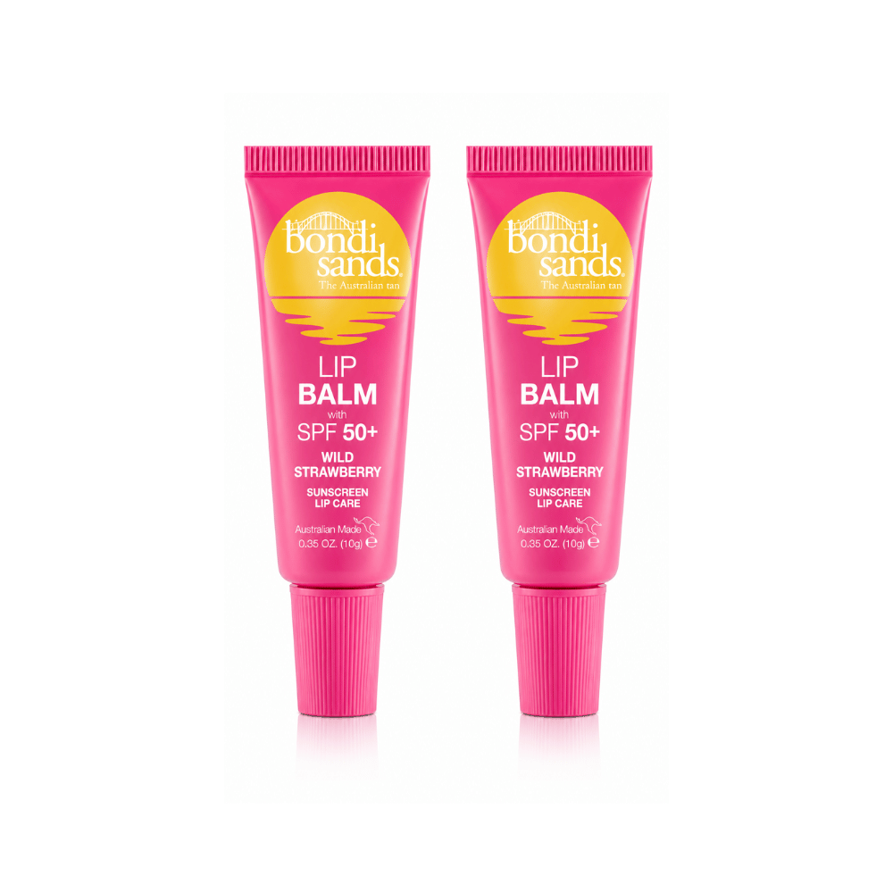Bondi Sands SPF 50+ Lip Balm Duo - Strawberry