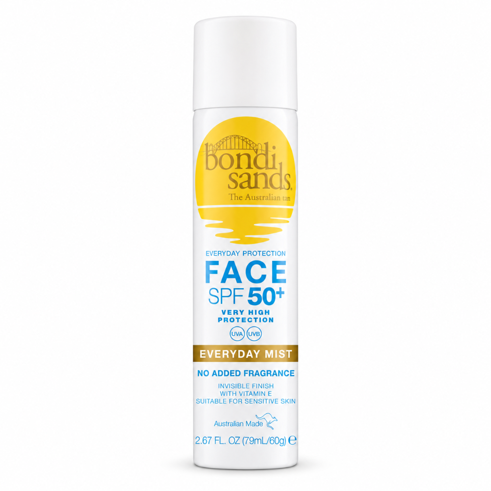 Bondi Sands Everyday SPF 50+ Face Sunscreen Mist Spray - 60g