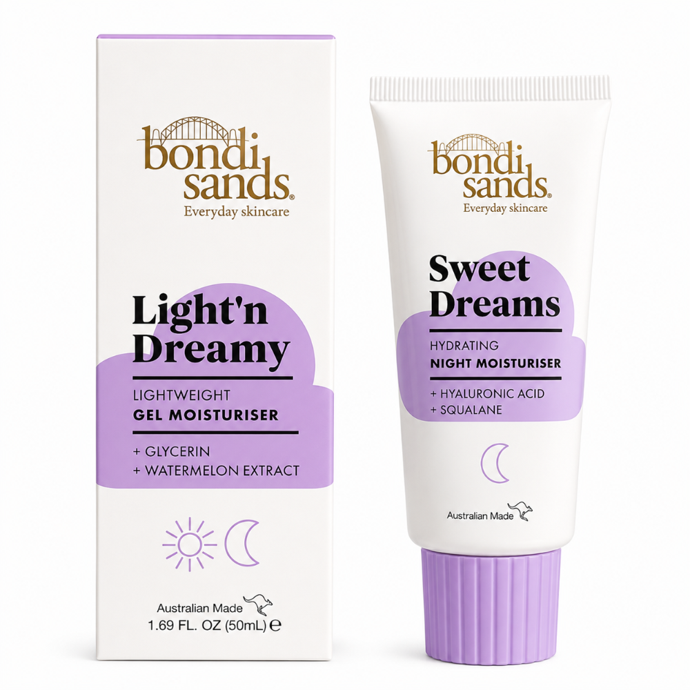 Bondi Sands Light and Dreamy Face Moisturiser Duo