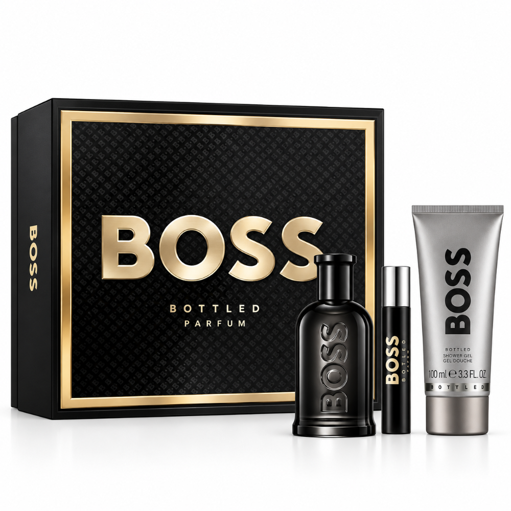 Boss Bottled (Grey) 13 Piece Gift Set