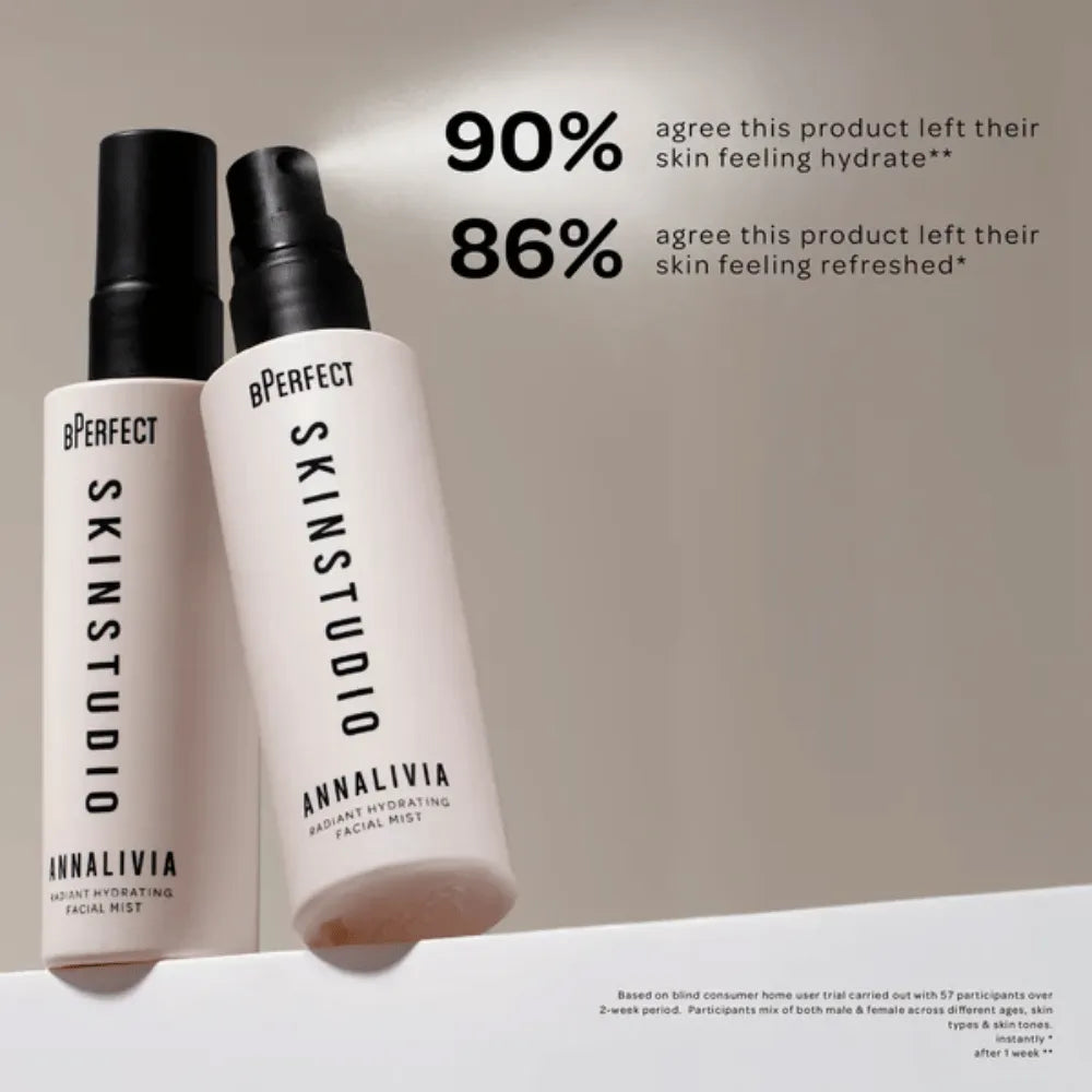 Bperfect Skin Studio Annalivia Radiant Hydrating Facial Mist