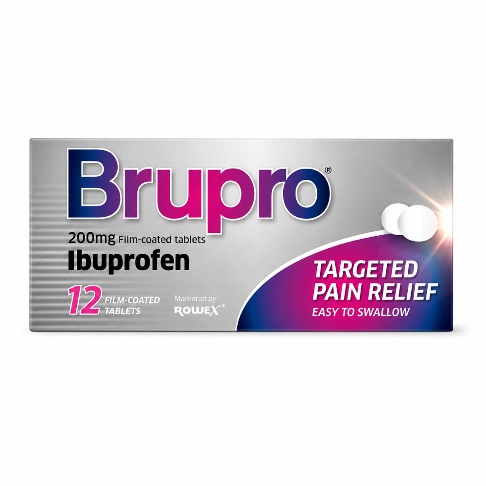 Brupro 200mg Ibuprofen - 12/24/48 Pack