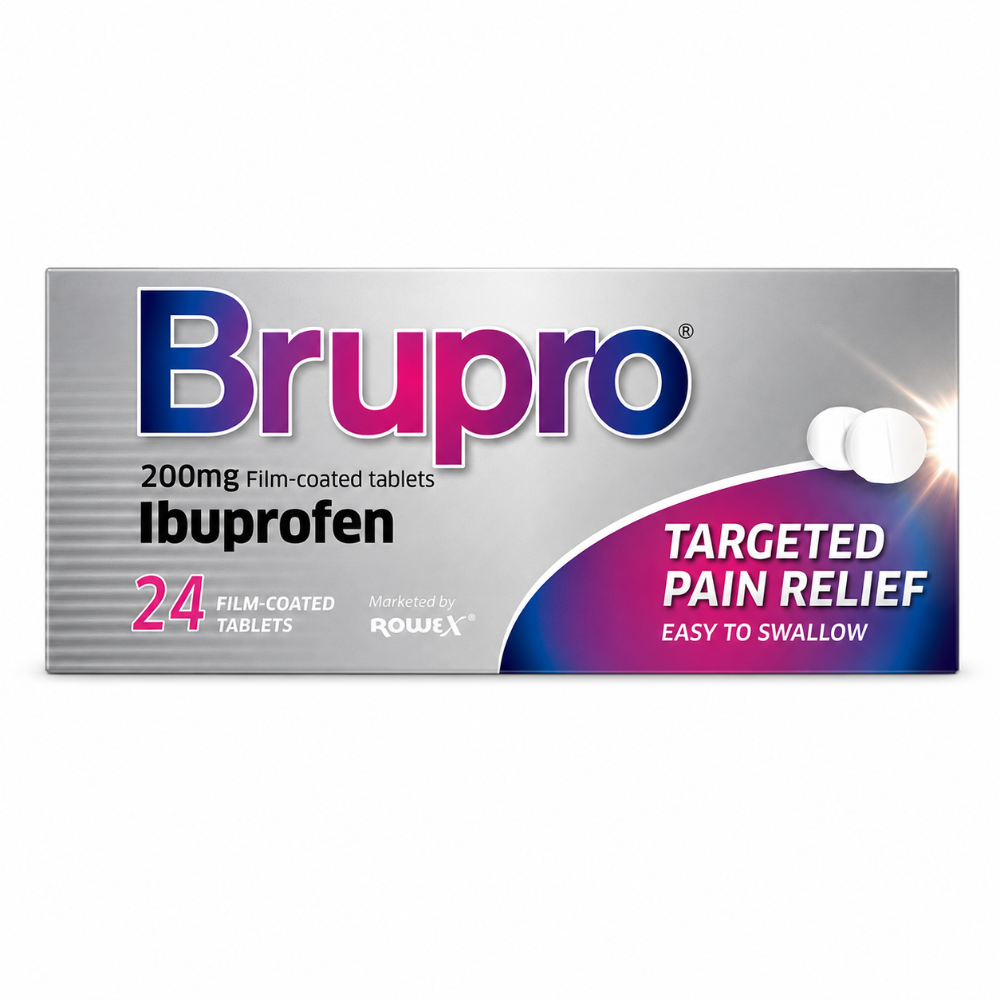 Brupro 200mg Ibuprofen - 12/24/48 Pack