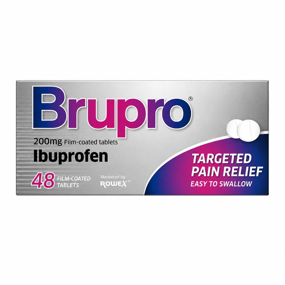 Brupro 200mg Ibuprofen - 12/24/48 Pack