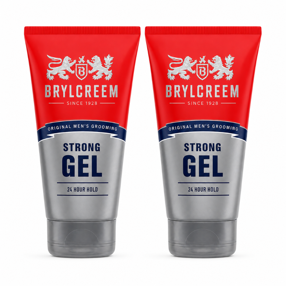 Brylcreem Strong Hold Gel Twin Pack