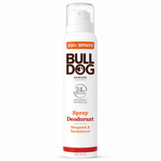 Bulldog Bergamot &Sandalwood Spray Deodorant - 125ml