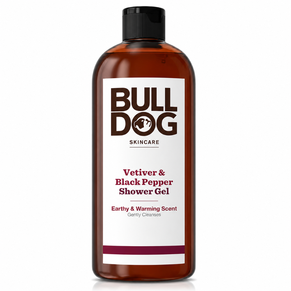 Bulldog Black Pepper & Vetiver Shower Gel - 500ml