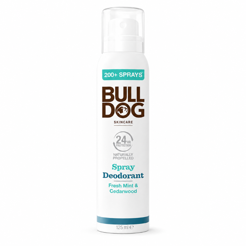 Bulldog Fresh Mint & Cedarwood Spray Deodorant - 125ml