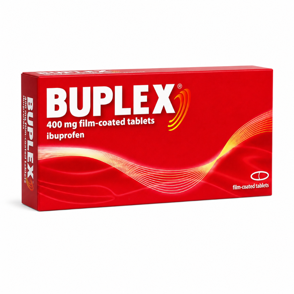 Buplex Ibuprofen 400mg Tablets - 12 Pack