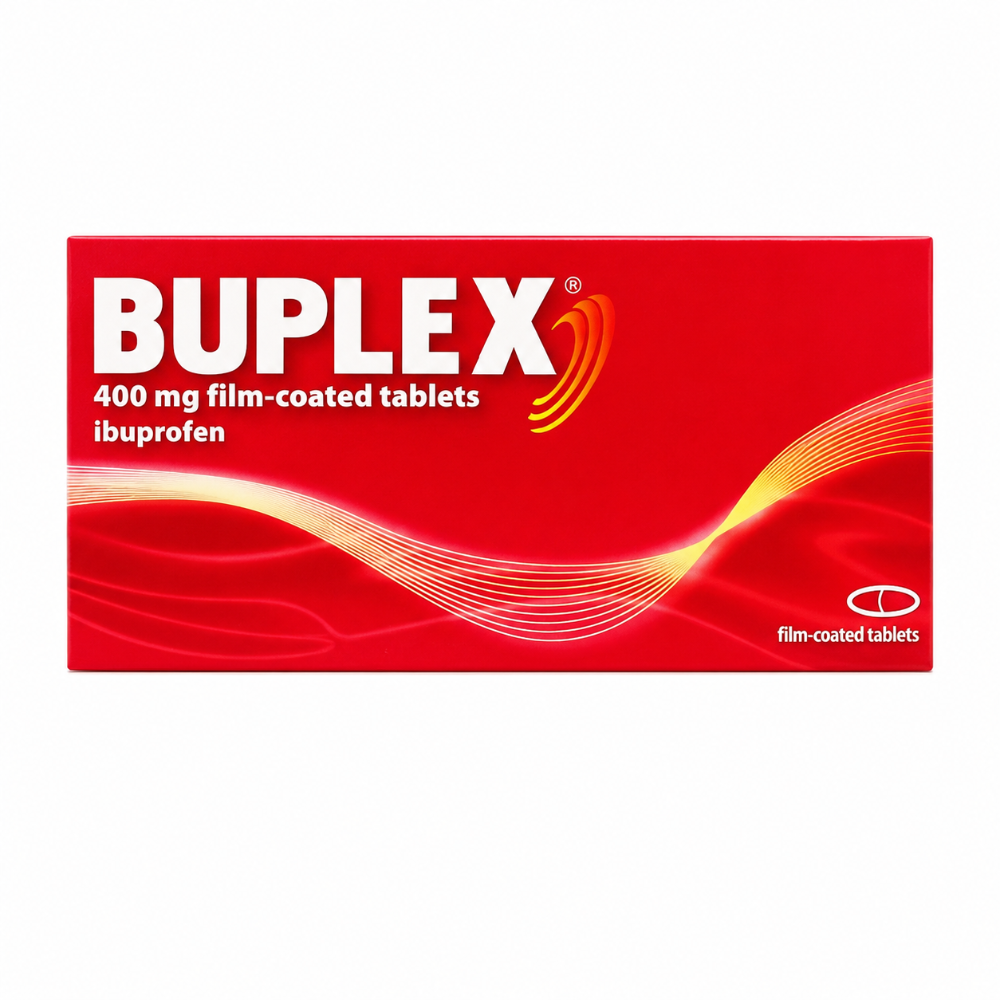 Buplex Ibuprofen 400mg Tablets - 12 Pack