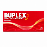 Buplex Ibuprofen 400mg Tablets - 12 Pack