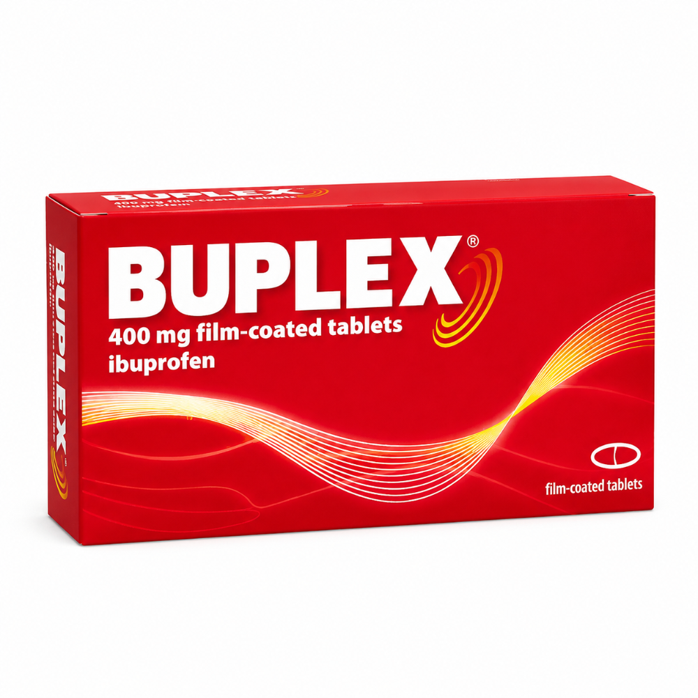 Buplex Ibuprofen 400mg Tablets - 24 Pack