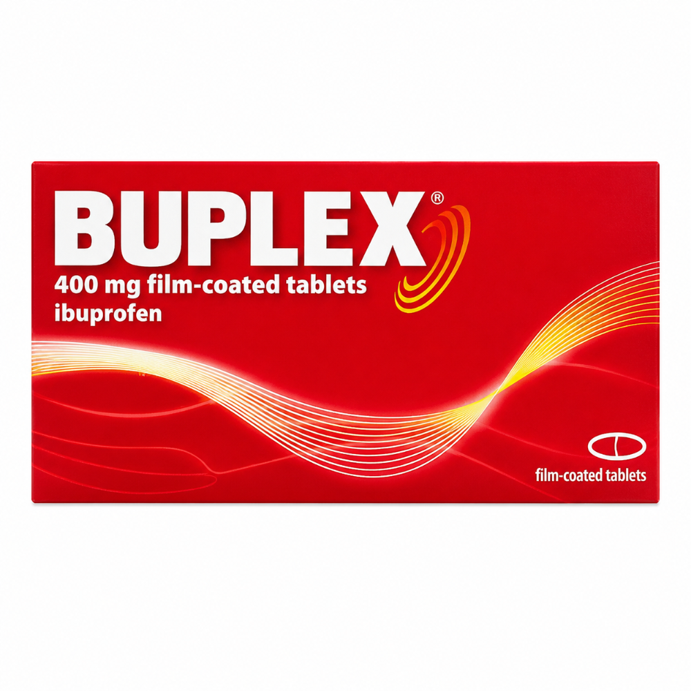 Buplex Ibuprofen 400mg Tablets - 24 Pack