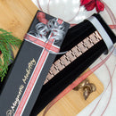 Burnet + Copper Magnetic Link Bracelet - Double strength