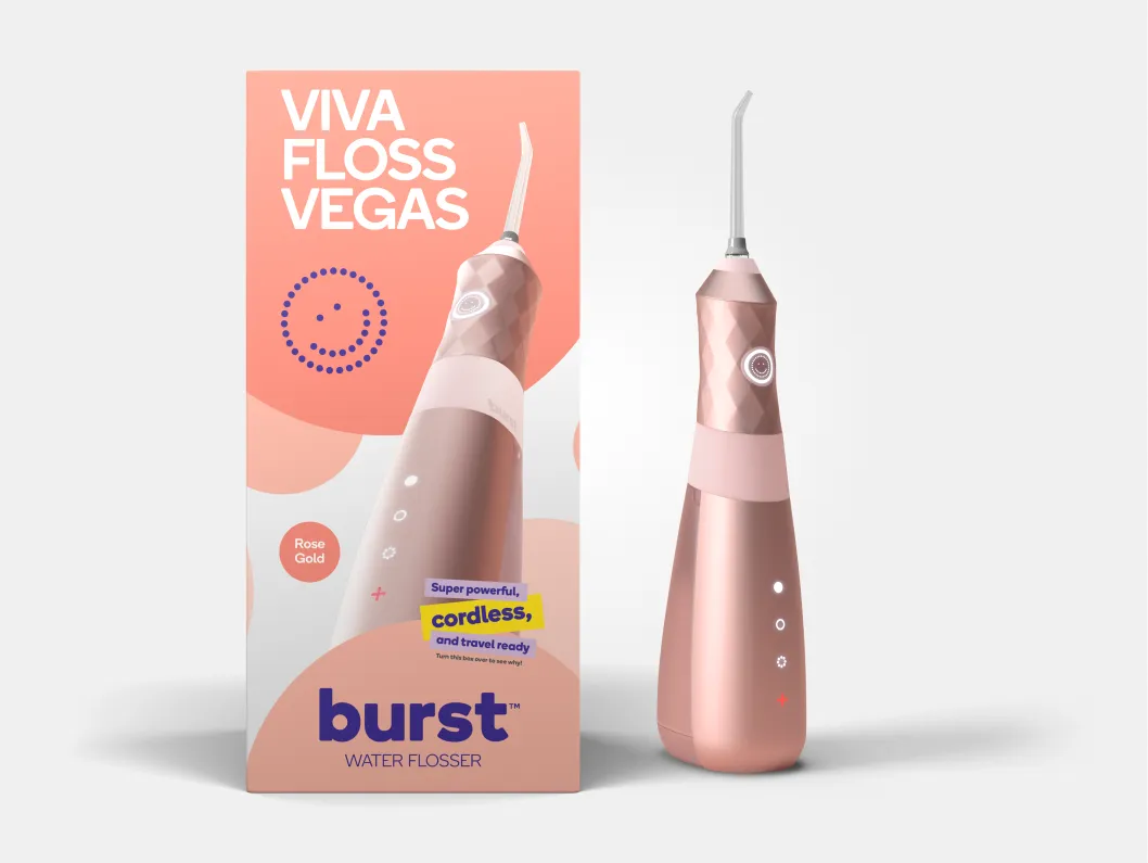 Burst Water Flosser - RoseGold