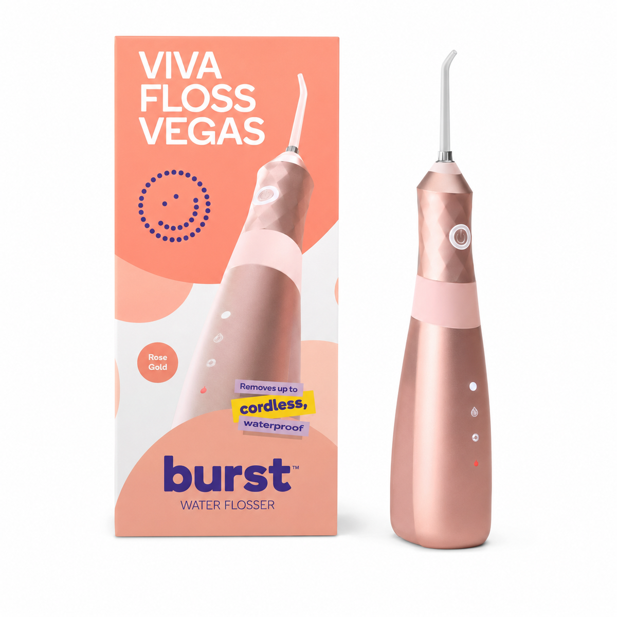 Burst Water Flosser - RoseGold