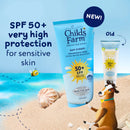 Childs Farm Sun Cream Lotion Tube Fragrane Free SPF50+ 200ml