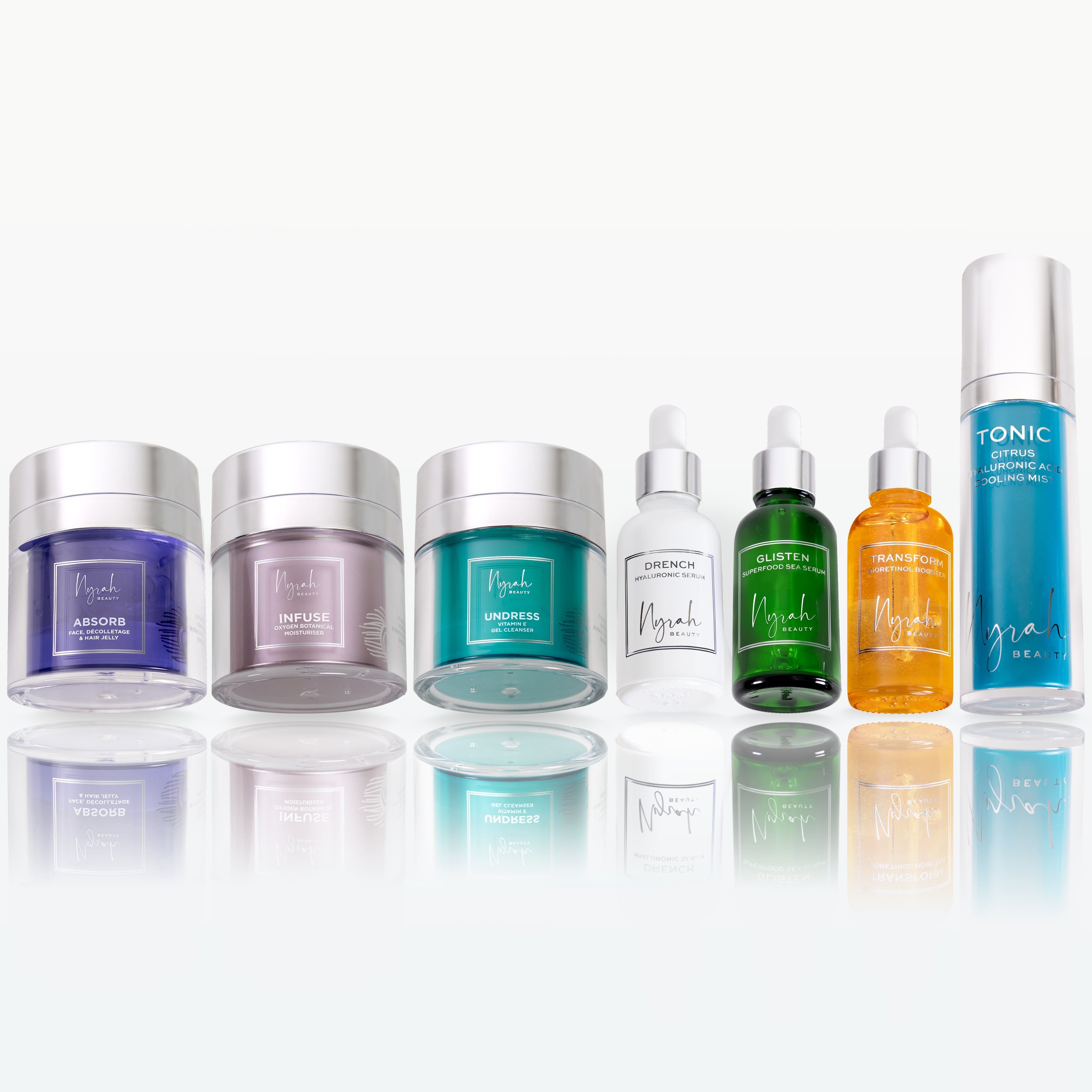 Nyrah Beauty: The Complete AM PM Routine Fragranced Bundle