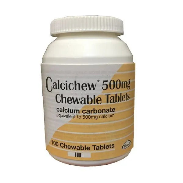 Calcichew Chewable Calcium 500mg - 100 Tablets