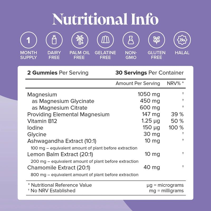 Novomins Calm Gummies - 60 Pack