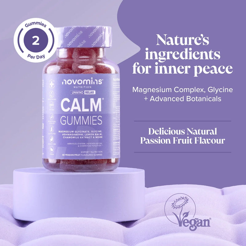 Novomins Calm Gummies - 60 Pack